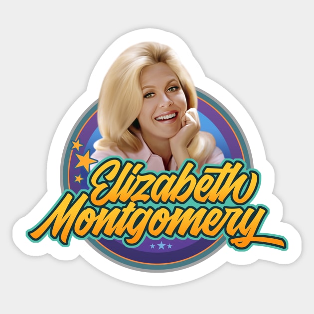 Elizabeth Montgomery Sticker by Trazzo